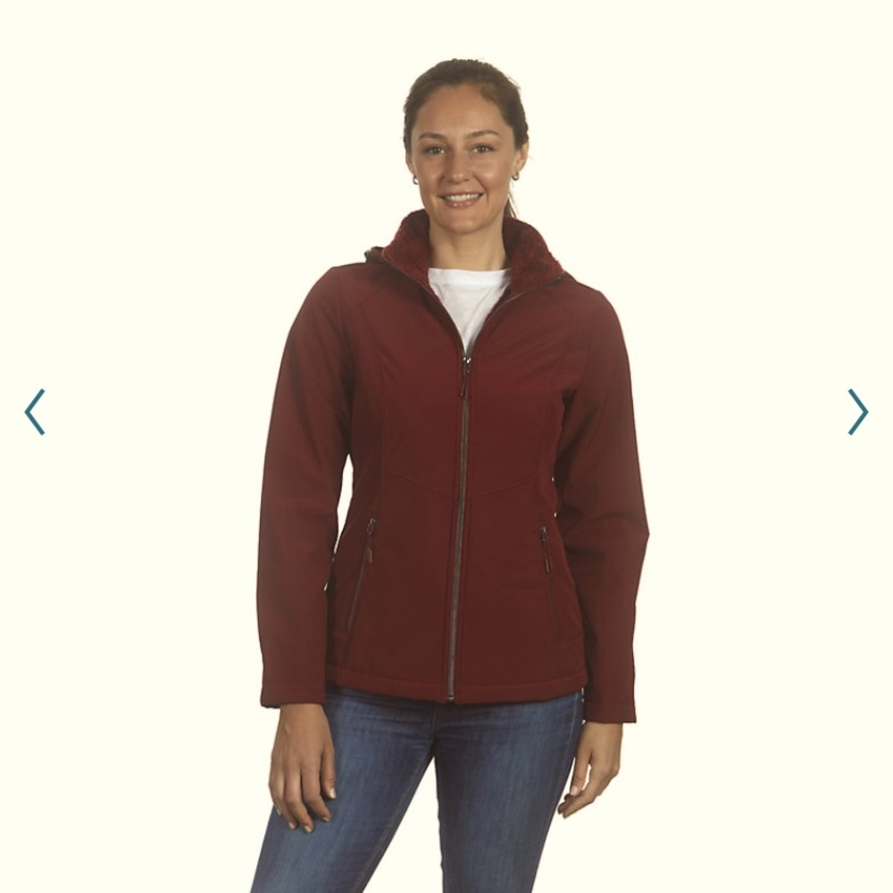 Zeroxposur Lillian Plush Lined Soft Shell Jacket - image 1